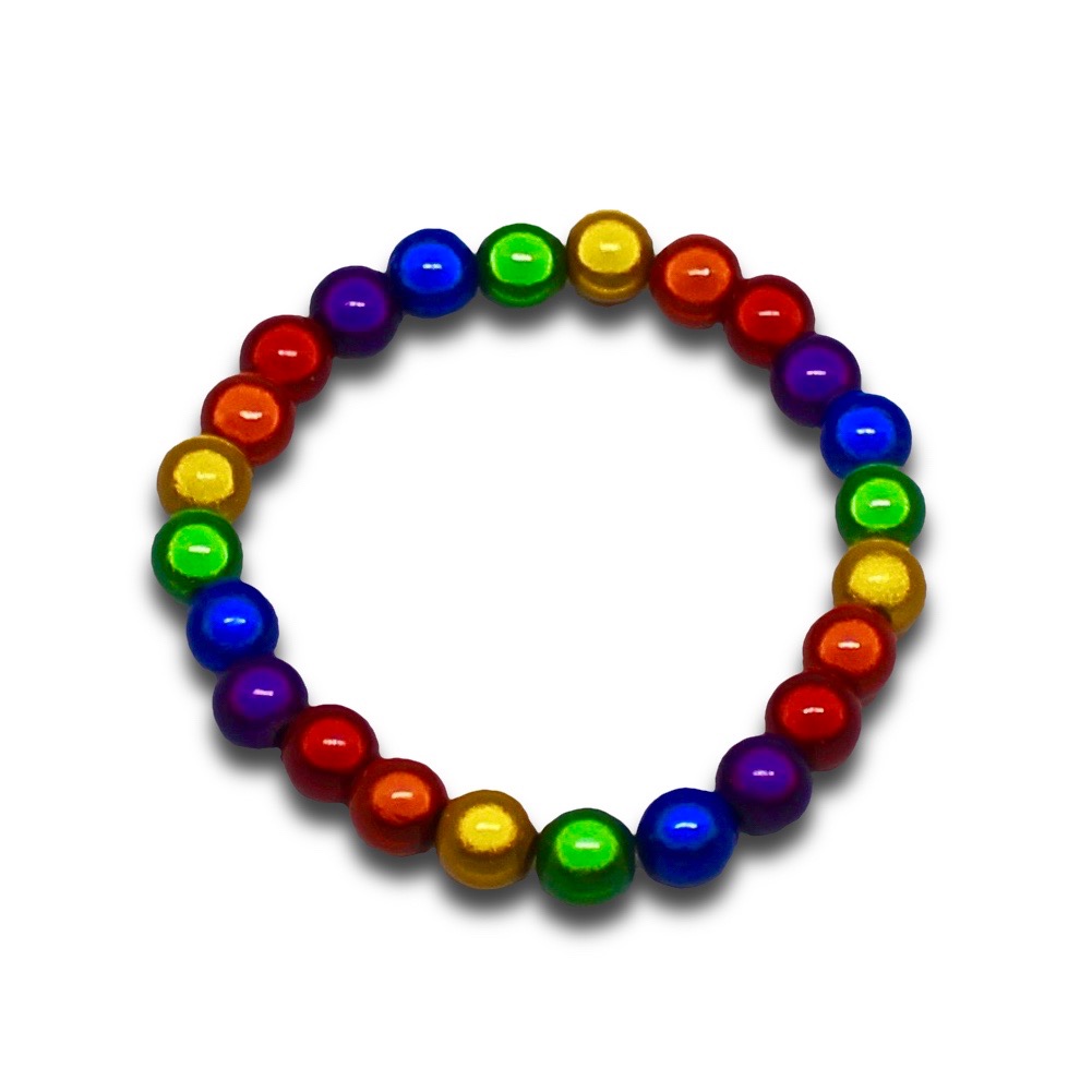 Rainbow Holographic Bracelet - THE GAY SHOP