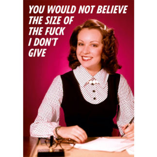 You Would Not Believe Card
