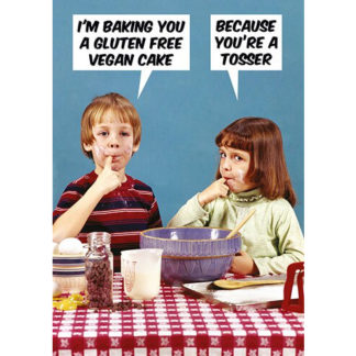 Gluten Free Vegan Cake Card