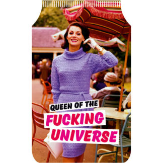 Queen Of The F*cking Universe Travel Wallet
