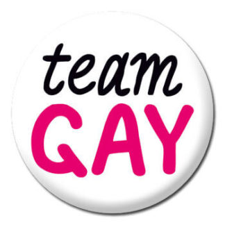 Button Badge - Team Gay