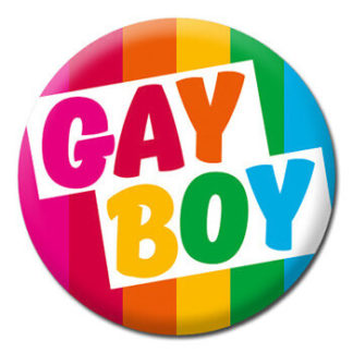 Button Badge - Gay Boy