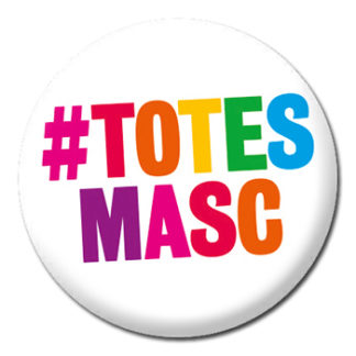 Button Badge - #Totes Masc