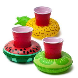 Tropical Fruit Drink Floats