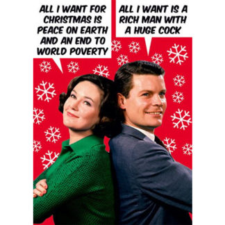All I want For Christmas Is A Rich Man Card