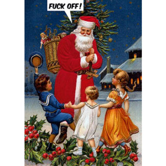 Festive F**k Off Card