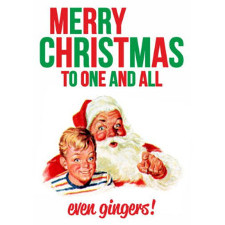 Merry Christmas... Even Gingers Card
