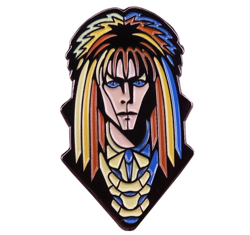 Labyrinth David Bowie Goblin King Pin Badge