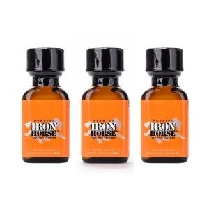 Iron Horse Platinum Leather Cleaner 24ml Multipack X3