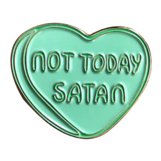 Ru Paul's Drag Race Not Today Satan Pin Badge