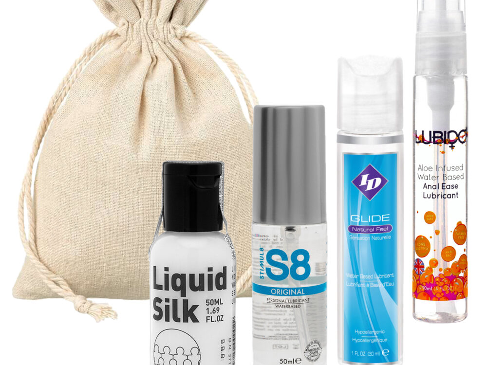 Mixed Water Based Lubes Travel Bag
