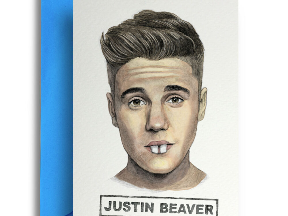 Justin Beaver Card