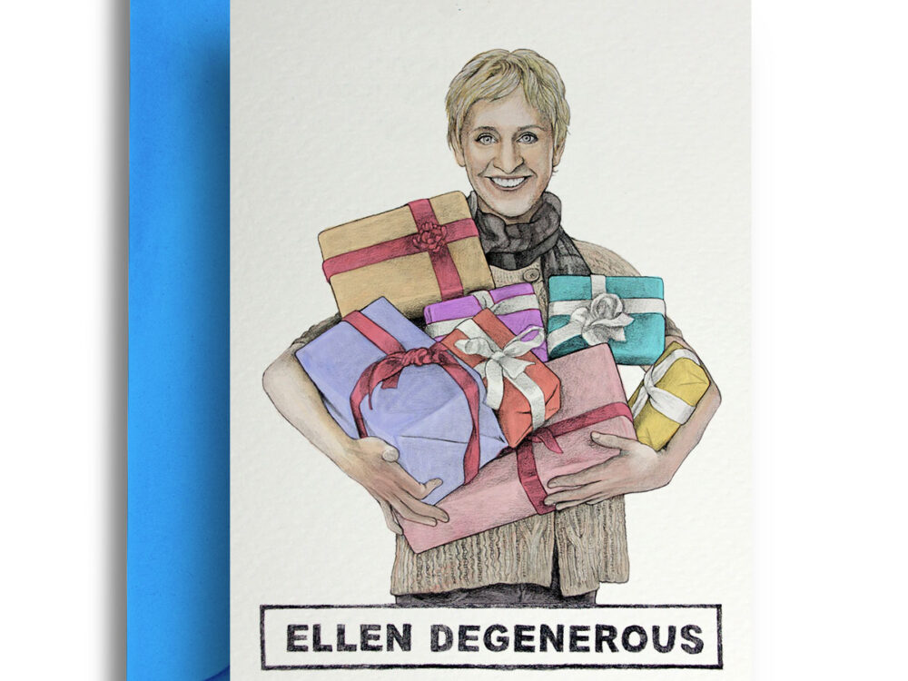 Ellen Degenerous Card