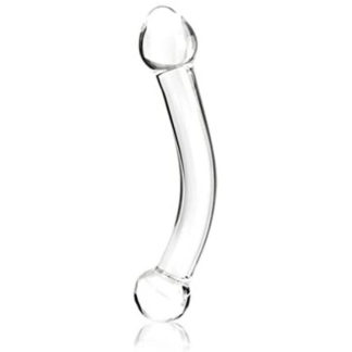Glas Curved Glass G Spot Stimulator Clear 7in