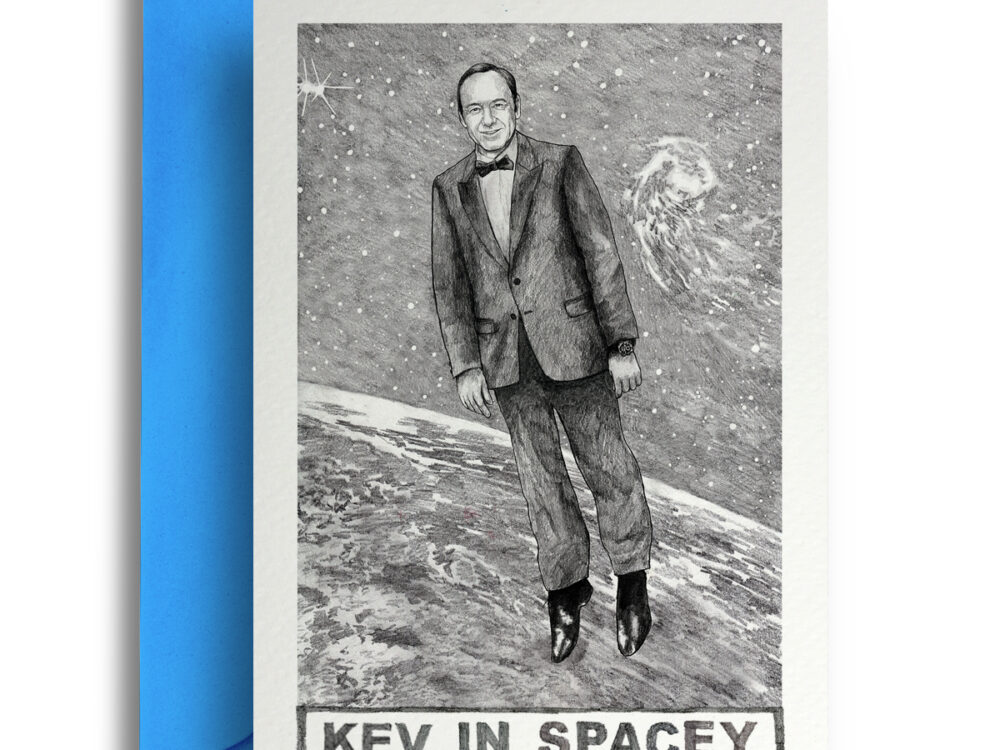 Kev In Spacey Card