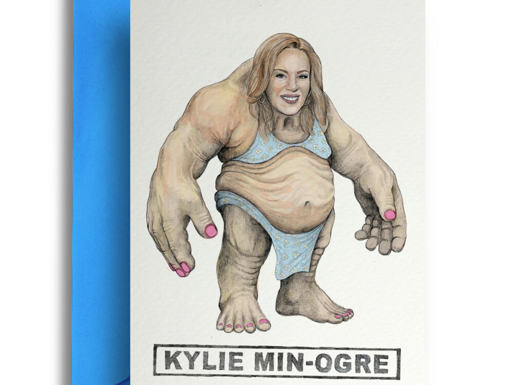 Kylie Min-Ogre Card
