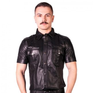Prowler RED Slim Fit Police Shirt Black