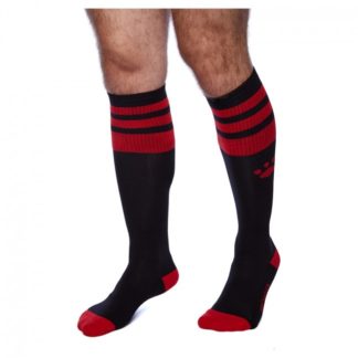 Prowler RED Football Sock Black/Red OS
