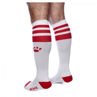 Prowler RED Football Sock White/Red OS