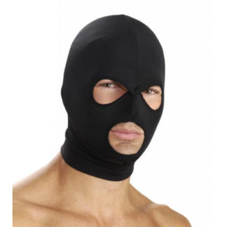 Spandex Hood With Eye And Mouth Holes