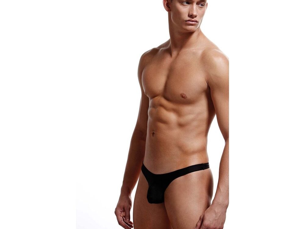 Envy Low Rise Thong  Black L/XL