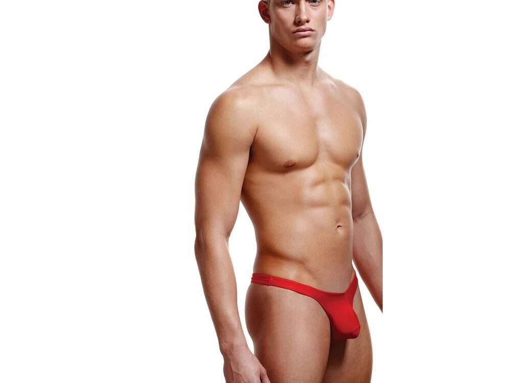 Envy Low Rise Thong  Red S/M