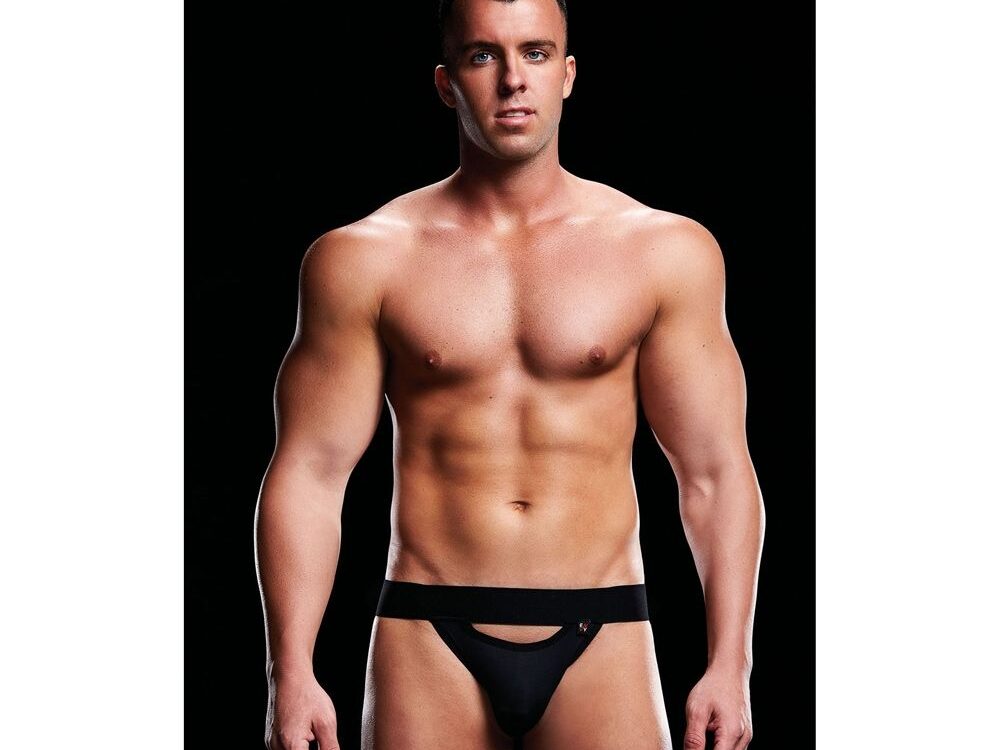 Envy Low Rise Jock Black S/M