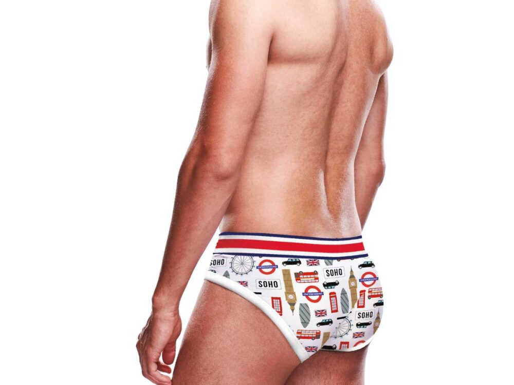 Prowler Soho Brief White / Red Large