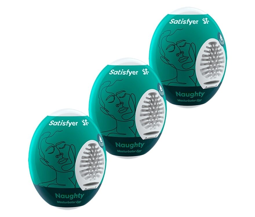 Satisfyer Masturbator Egg 3er Set Noughty