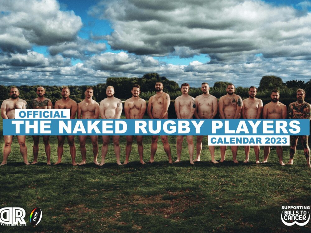 The Naked Rugby Players Calendar 2023 Official Includes Free Poster