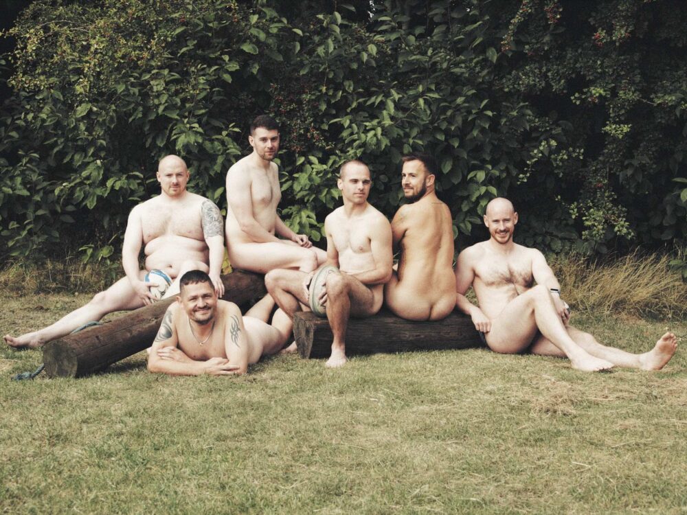 The Naked Rugby Players 2023 Poster - Newcastle Ravens