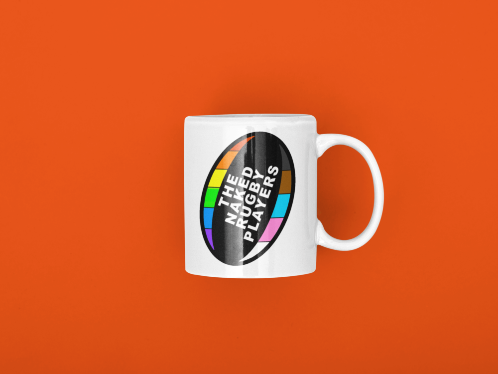 The Naked Rugby Players Mug