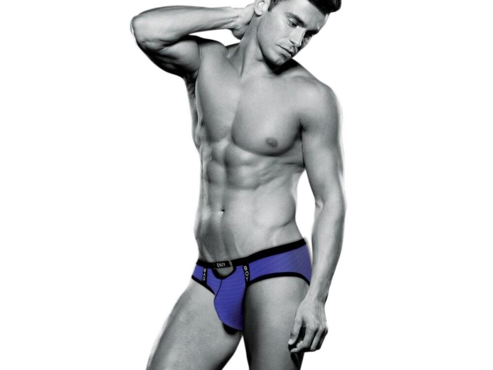ENVY BAD BOY BRIEF - PURPLE - M/L