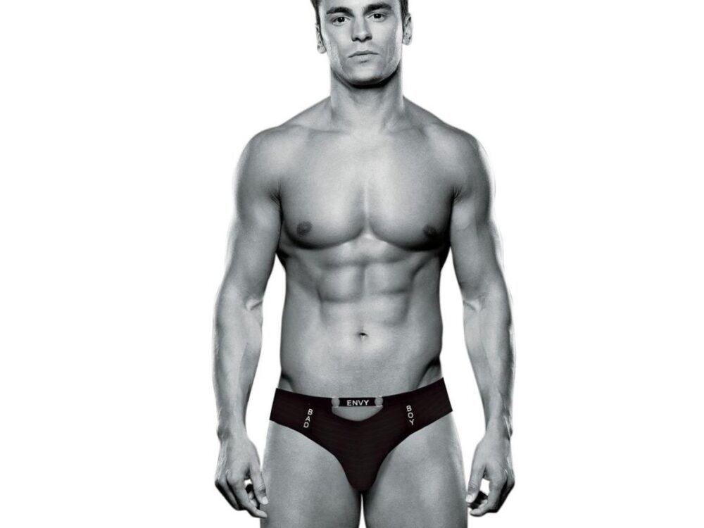 ENVY BAD BOY THONG - BLACK - L/XL