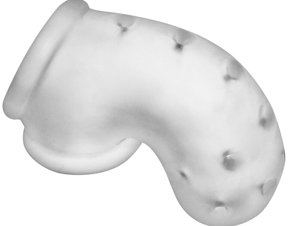 AIRLOCK air-lite vented chastity WHITE ICE