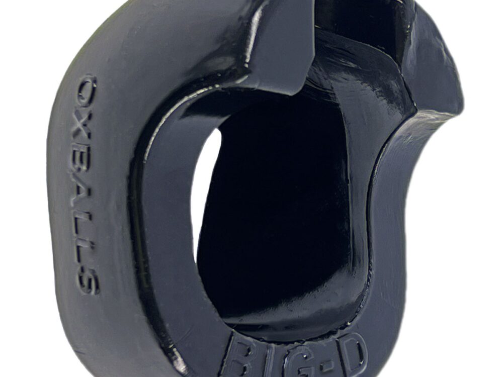 Oxballs Big-D Shaft Grip Cockring Black