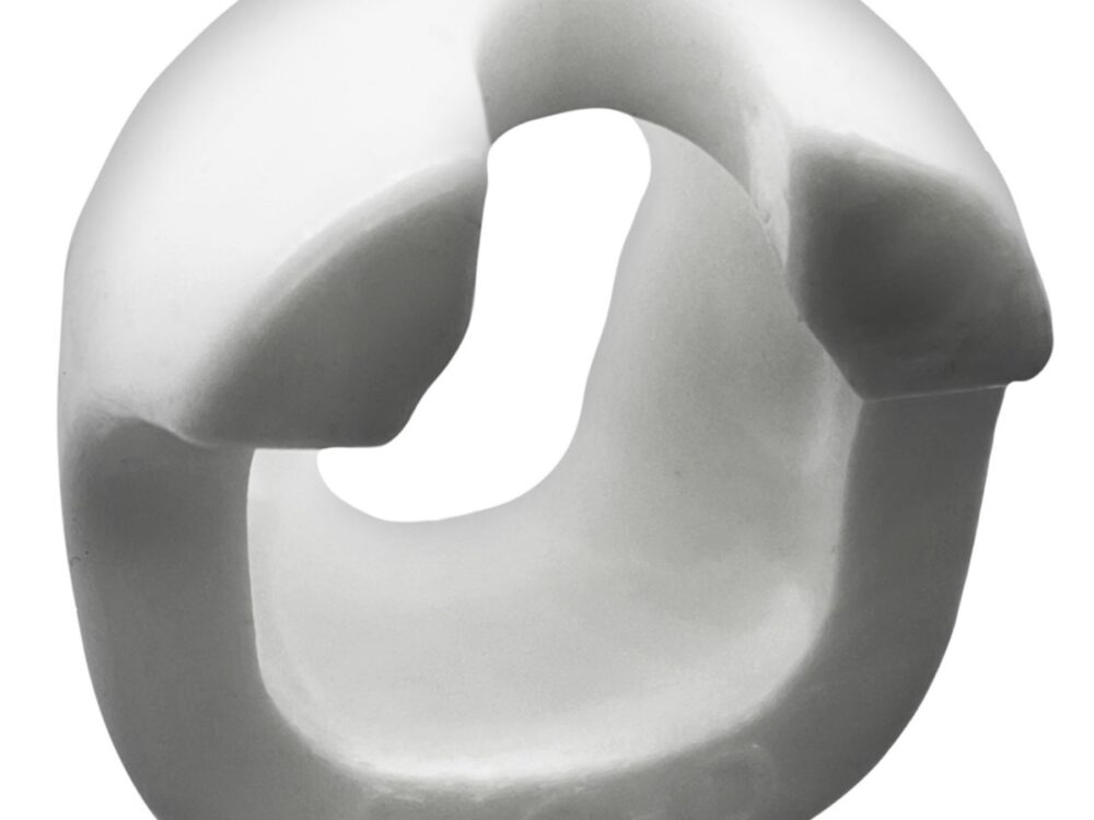 Oxballs Big-D Shaft Grip Cockring White