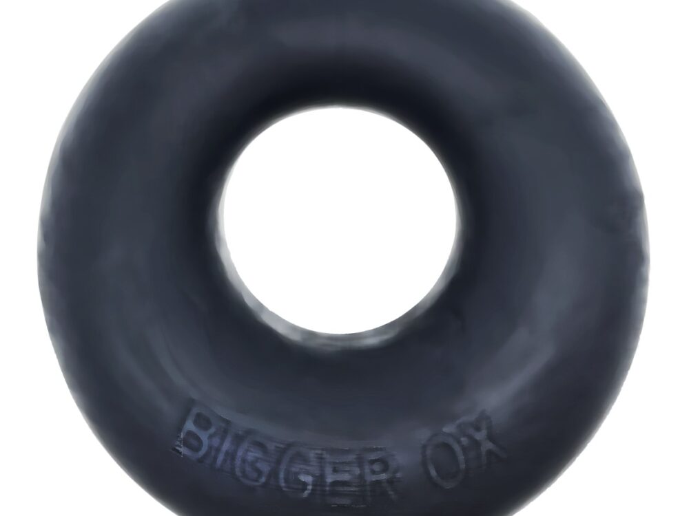 Oxballs Bigger Ox Thicker Bulge Maker Super Mega Stretch Cockring Black Ice