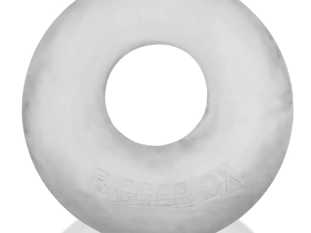 Oxballs Bigger Ox Thicker Bulge Maker Super Mega Stretch Cockring Clear Ice