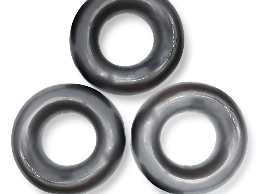 Oxballs Fat Willy 3-Pack Jumbo Cockrings Steel