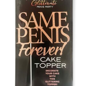 Little Genie Glitterati Same Penis Cake Topper