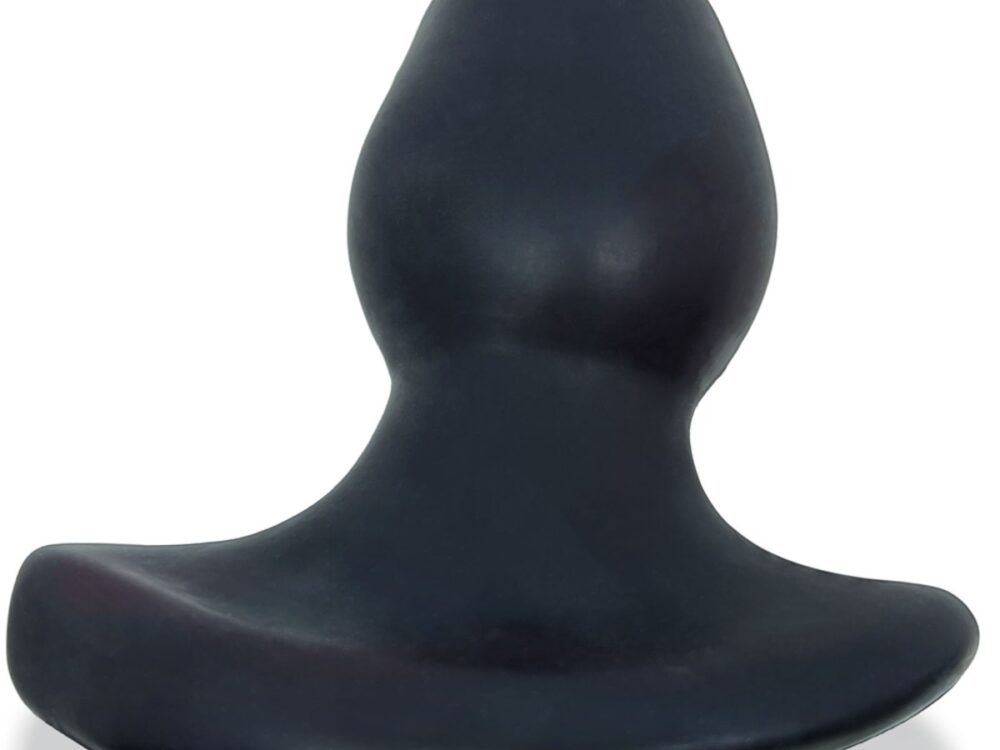 Oxballs Morphhole 2 Gaper Plug Black Ice Large