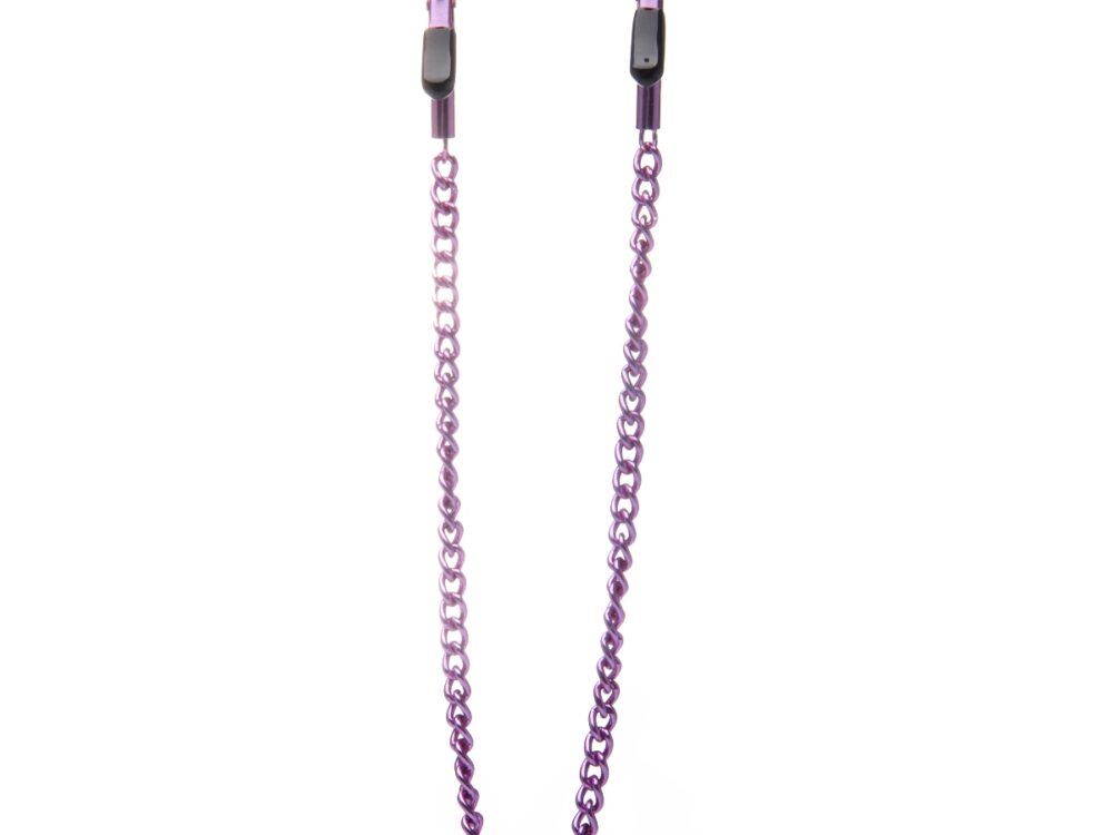 Adjustable Nipple Clamps Purple