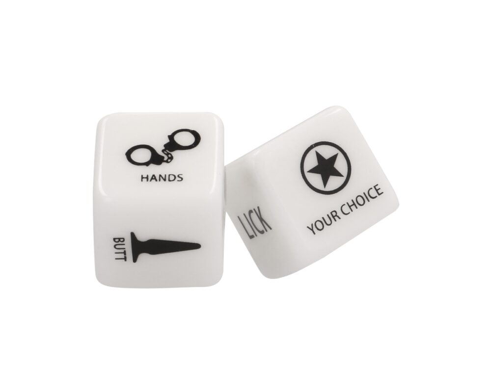 BDSM Naughty Dice - Black