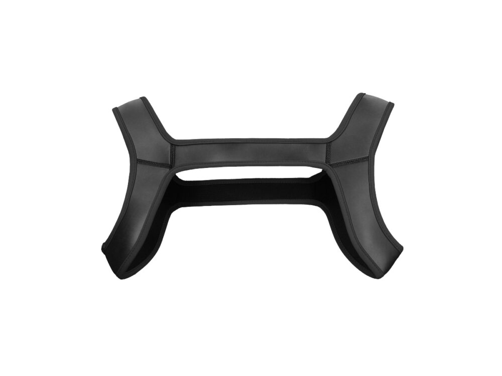 Ouch Neoprene Puppy Play Harness LXL Black