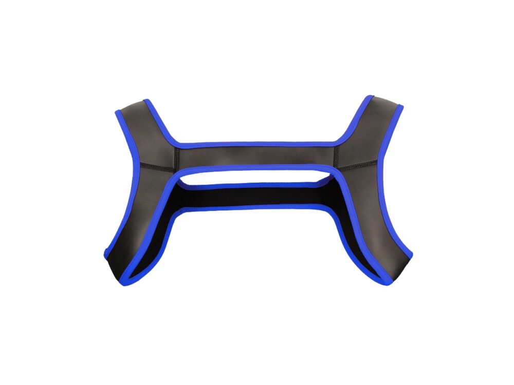 Ouch Neoprene Puppy Play Harness SM Blue