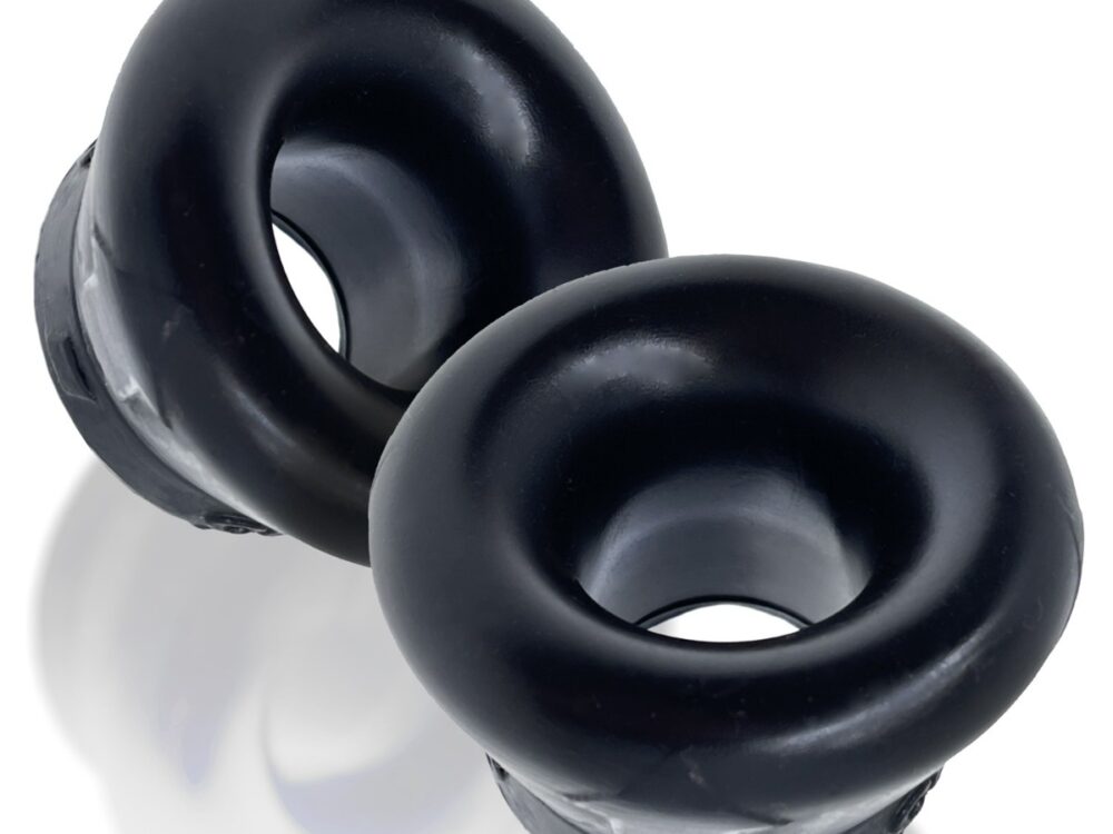 Oxballs Clone Duo 2-Pack Ballstretcher Black / Black