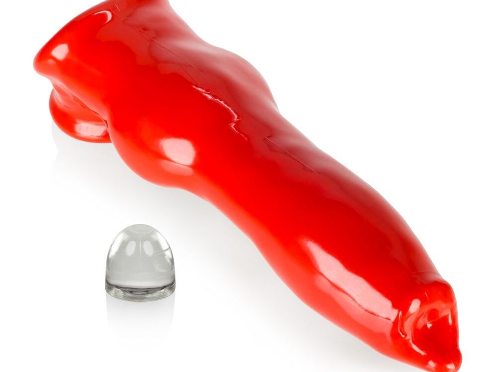 Oxballs Fido Cock Sheath Red