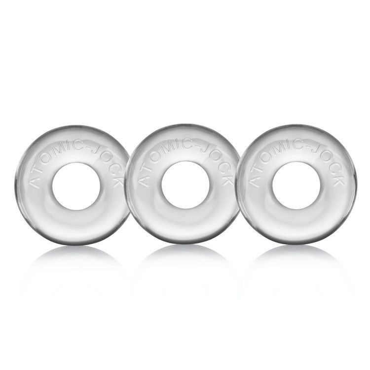 RINGER 3-pack of DO-NUT-1   clear