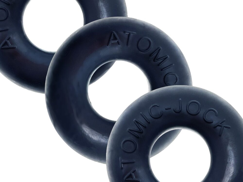 Oxballs Ringer Cockring 3-Pack - Plus + Silicone Special Edition Night